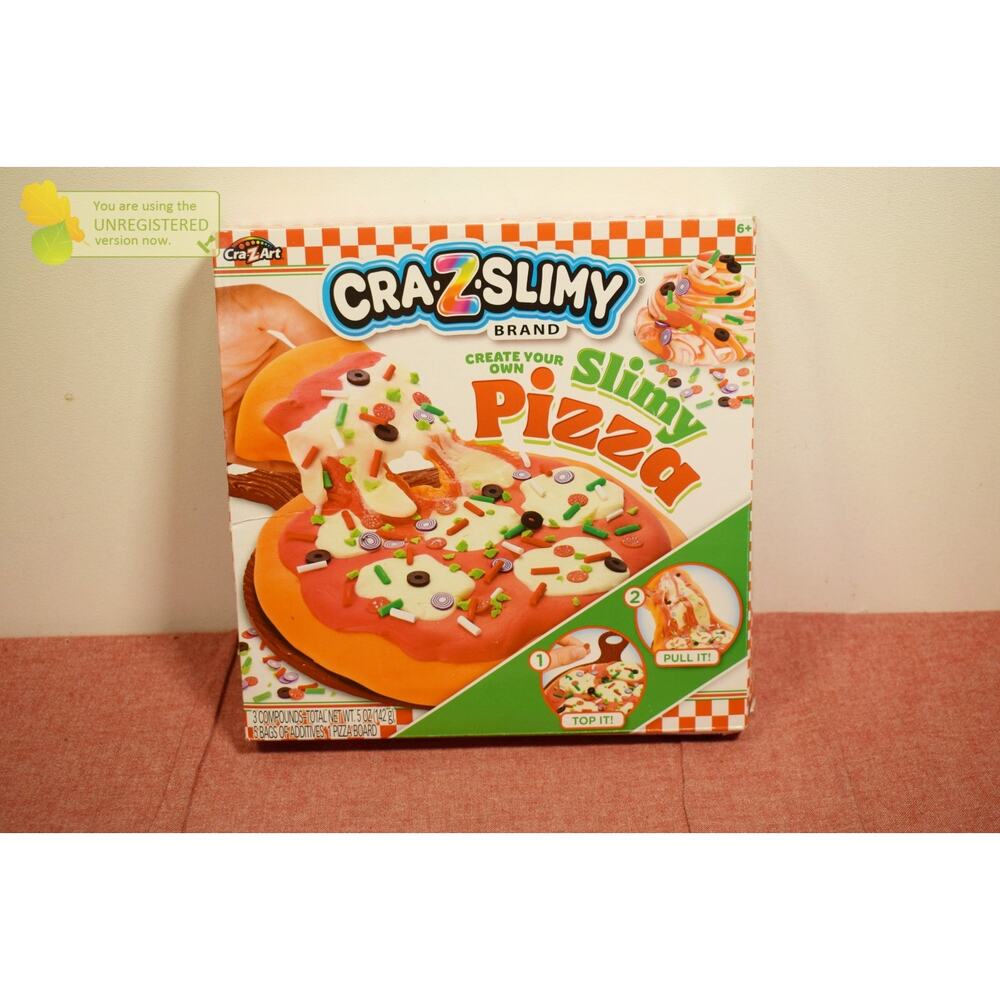 Cra-Z-Slimy Pizza Slimes and Putties